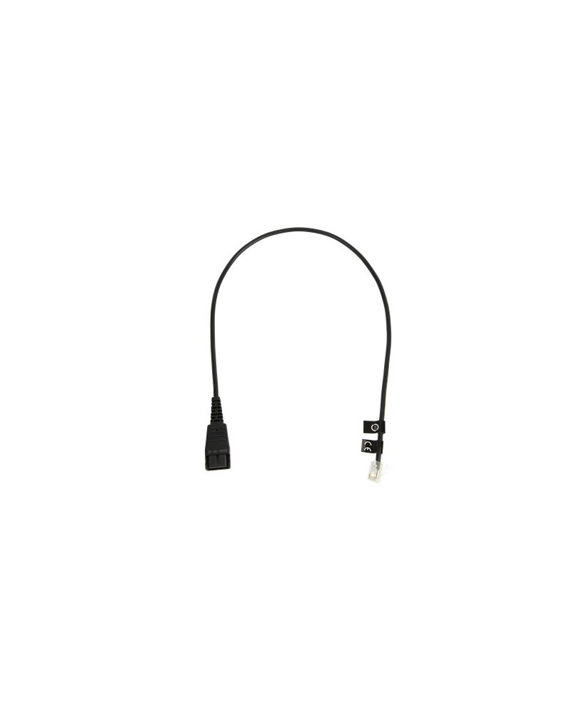 Buy Jabra 0.5m QD to RJ9 Straight Cord 8800-00-01 for Jabra Quick Disconnect Headset