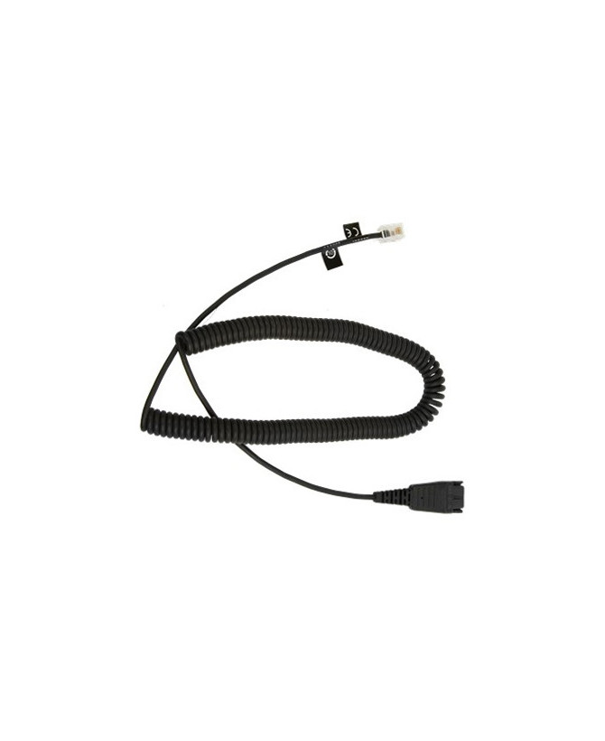 Jabra  QD to RJ9 - 2m Coiled Cord 8800-01-06