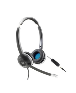 Buy Cisco 522 Wired Stereo Headset with 3.5mm USB Headset Adapter CP-HS-W-522-USB=