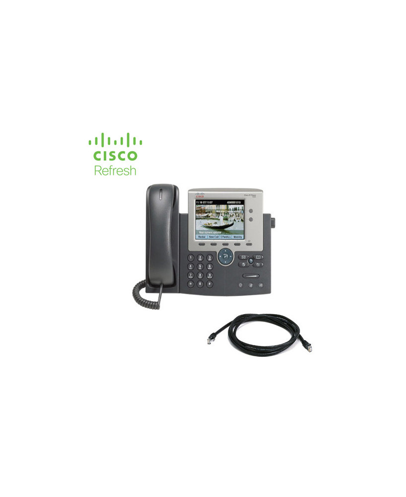 Cisco 7945G Unified IP Phone in Black CP-7945G-RF