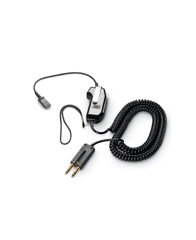 HP Poly/Plantronics SHS 1890-15 PTT (Push-to-Talk) Headset Adapter 60825-315 / 8K7T8AA - 16+ Weeks Lead Time