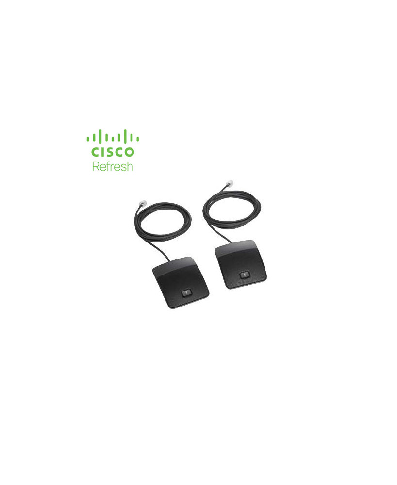 Cisco Wired Microphone Kit Pack of 2 for Unified IP Conference Phone 8831 CP-MIC-WIRED-S-RF