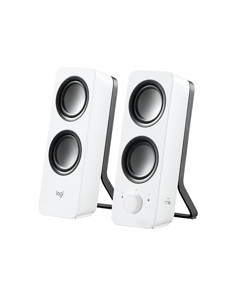 Buy Logitech Z200 2.0 Multimedia Speakers in White 980-000851