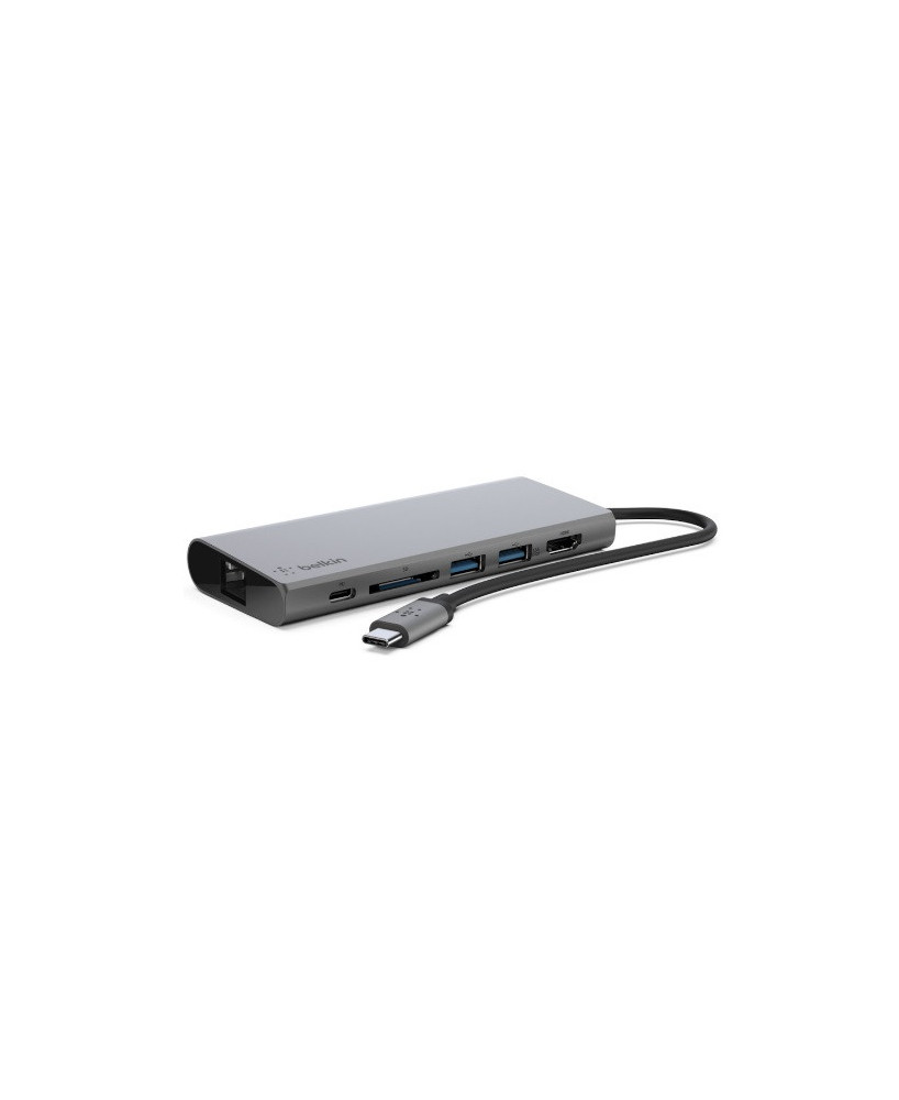 Buy Belkin 4-Port USB-C Multimedia Hub F4U092BTSGY for USB-C Laptop