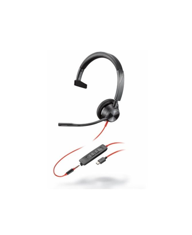 Buy HP Poly Blackwire 3315 Mono Wired Headset with USB-C & 3.5mm Connectivity 213937-01 / 76J14AA