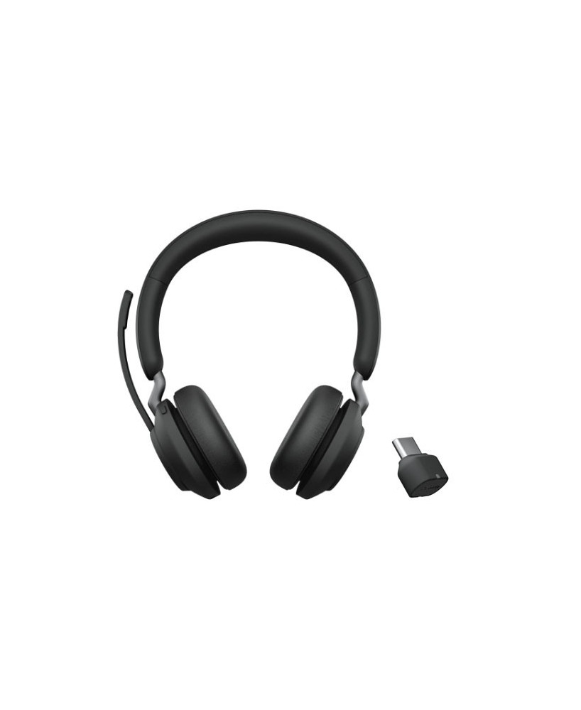 Buy Jabra Evolve2 65 MS Stereo Bluetooth Headset USB-C 26599-999-899