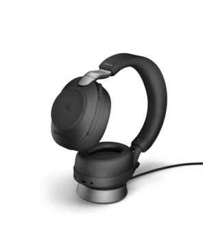 Buy Jabra Evolve2 85 MS Binaural Bluetooth Headset USB-C with Charging Stand 28599-999-889