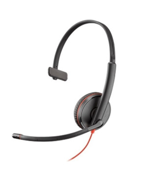 HP Poly Blackwire C3215 UC Monaural Corded Headset with USB-C and 3.5mm Connectivity 209750-201 / 80S05A6