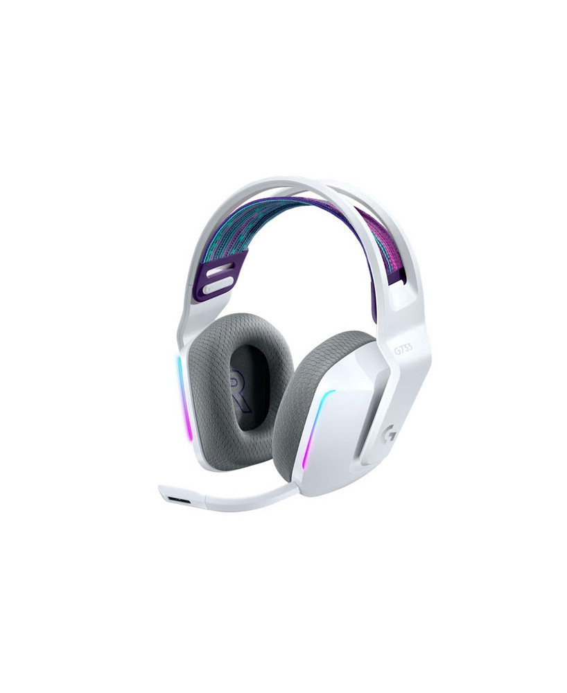 Buy Logitech G733 Lightspeed Wireless RGB Gaming Headset in White 981-000886