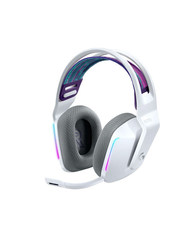 Buy Logitech G733 Lightspeed Wireless RGB Gaming Headset in White 981-000886