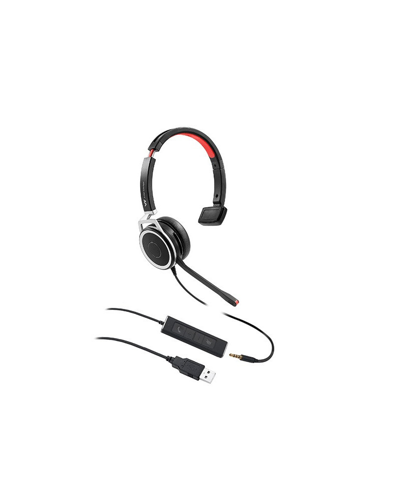 Buy VT VTX208 Wired Mono  USB Headset with Big Ear Cushion