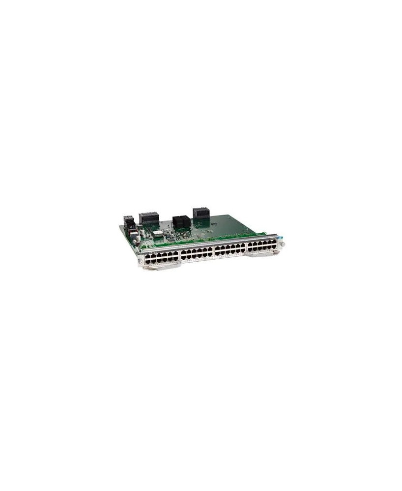 Buy Cisco Spare 48-Port UPOE 10/100/1000 (RJ-45) Line Card C9400-LC-48U= for Cisco Catalyst 9400 Series Switches