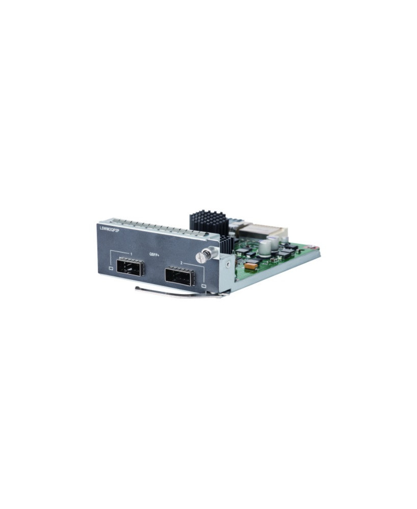 Buy HPE 2-port QSFP+ Expansion Module JH155A for HPE 5510 2-port QSFP+ Module