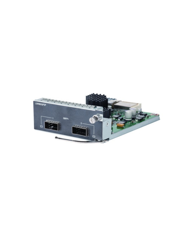 Buy HPE 2-port QSFP+ Expansion Module JH155A for HPE 5510 2-port QSFP+ Module