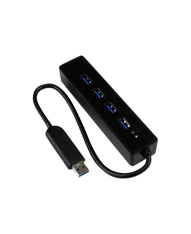 Buy StarTech 4-Port Portable SuperSpeed USB 3.0 Hub ST4300PBU3 for PC, Mac