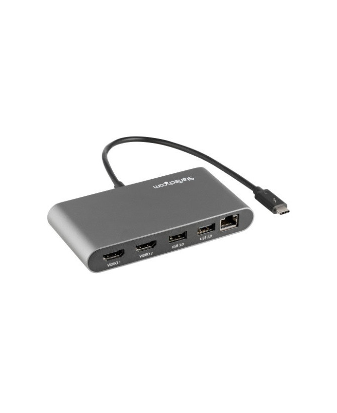 Buy StarTech Thunderbolt 3 Docking Station TB3DKM2HDL for Dell XPS, Apple MacBook Pro