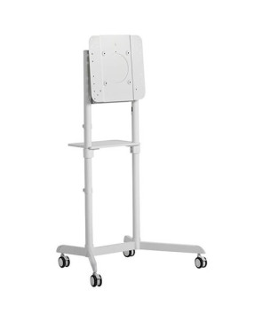 Buy Atdec White Mobile Cart with Display Rotation AD-TVC-70R-W for up to 70” Displays