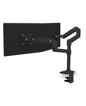 Buy Ergotron LX Dual Monitor Stacking Arm in Matte Black 45-492-224