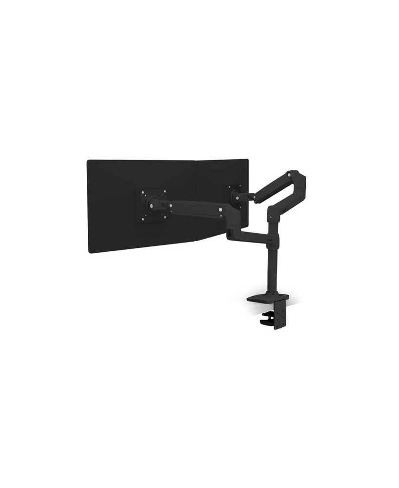 Buy Ergotron LX Dual Monitor Stacking Arm in Matte Black 45-492-224