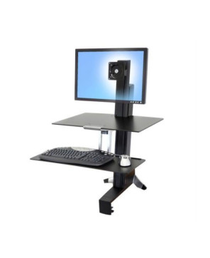 Ergotron WorkFit-S Single HD Workstation with Worksurface 33-351-200