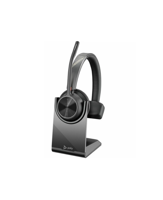 HP Poly/Plantronics Voyager 4310 UC V4310 USB-A Mono Bluetooth Headset with Charging Stand 218471-01 / 77Y92AA