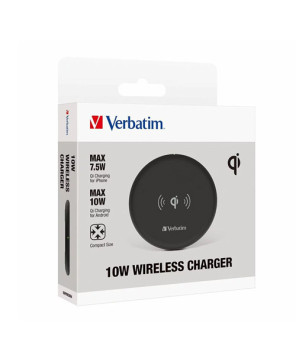 Buy Verbatim 10W Wireless Charger Pad in Space Grey 66596 Android/Apple/Smartphone Devices