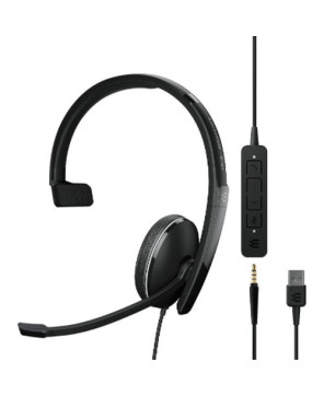 Buy EPOS | Sennheiser ADAPT 135 USB II Mono Wired Headset with 3.5mm Jack and USB Connectivity 1000914