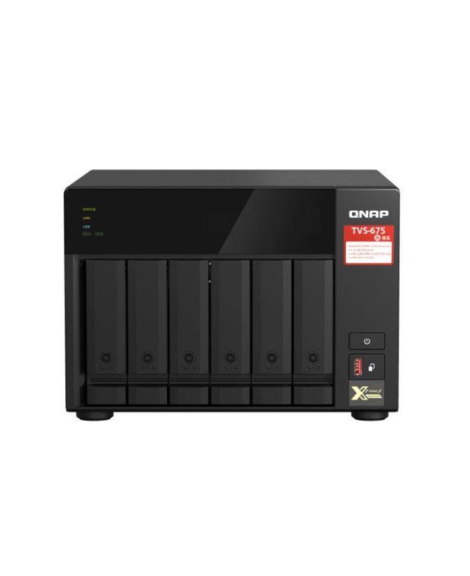 Buy QNAP TVS-675 6-Bay No Disk NAS Server TVS-675-8G