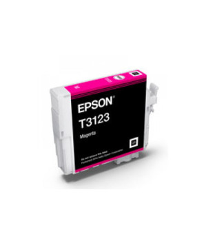 Buy Epson T3123 UltraChrome Hi-Gloss 2 Magenta Ink Cartridge C13T312300 for SureColor SC-P405 Printer