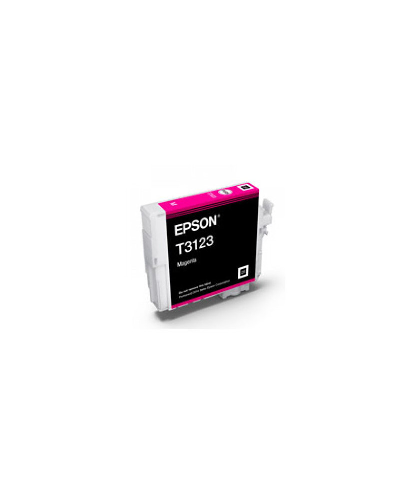 Buy Epson T3123 UltraChrome Hi-Gloss 2 Magenta Ink Cartridge C13T312300 for SureColor SC-P405 Printer