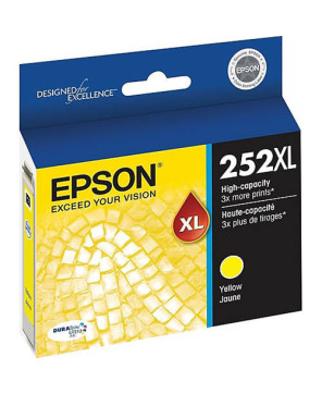 Buy Epson DURABrite Ultra 252XL Yellow Ink Cartridge C13T253492 for WorkForce WF-3640 Printer