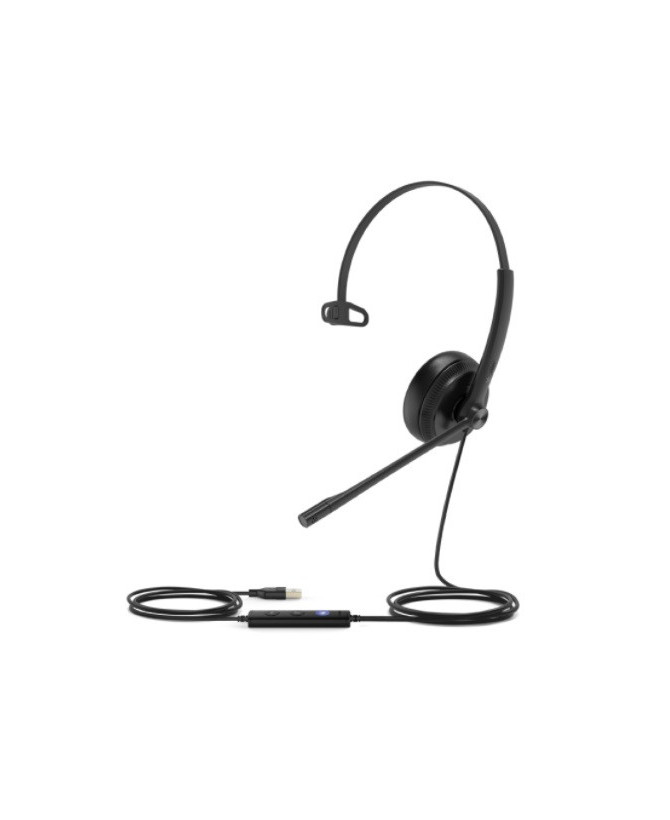 Buy Yealink Wideband Noise Cancelling USB-C and 3.5mm Monaural Headset UH34SE-M-C