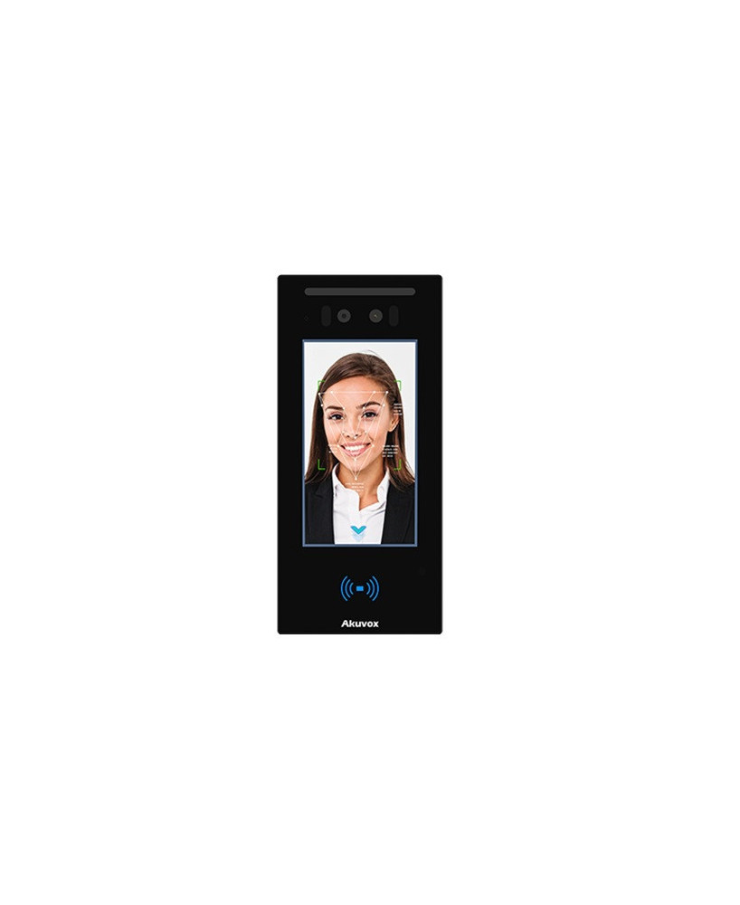 Buy Akuvox E16C MD02 SIP Surface Mount Door Phone with Facial Recognition and Forehead Temperature Measurement