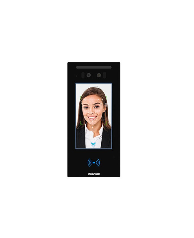 Buy Akuvox E16C MD02 SIP Surface Mount Door Phone with Facial Recognition and Forehead Temperature Measurement