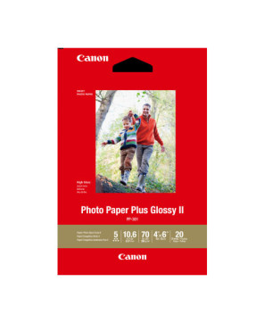 Buy Canon PP3014X6-20 Photo Paper Plus Glossy II 4"x6" 20 Sheets