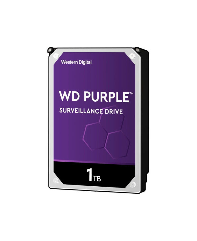 Western Digital 1TB Purple 5400 rpm SATA III 3.5" Internal Surveillance Hard Drive WD10PURZ