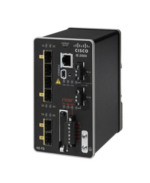 Buy Cisco Industrial Ethernet 2000 Series with 4-Port SFP 2-Port GE SFP Uplinks LAN LITE IMA IE-2000-4S-TS-G-L